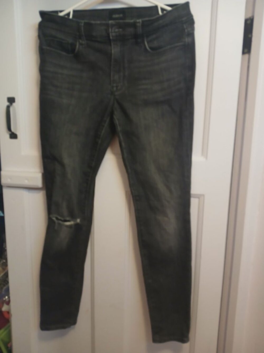 Natalie Midrise Super Skinny Ankle Hudson Los Angeles Womens 29 Pants